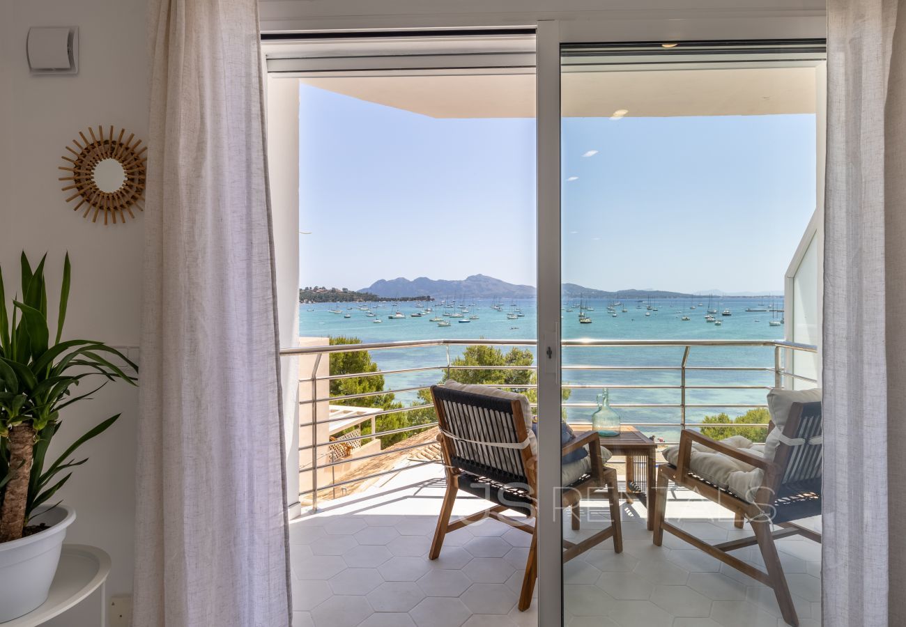 Apartamento en Puerto Pollensa - Apt Sky and Sand Seaview Long term